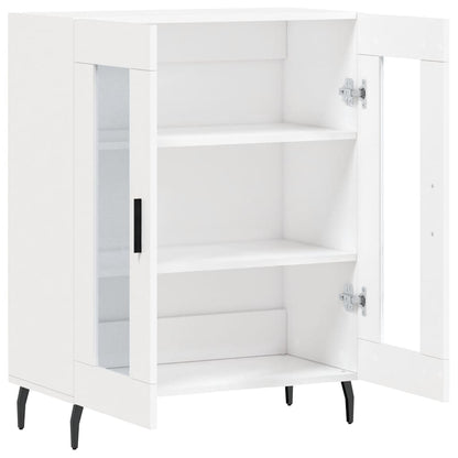 Sideboard White 69.5x34x90 cm Engineered Wood