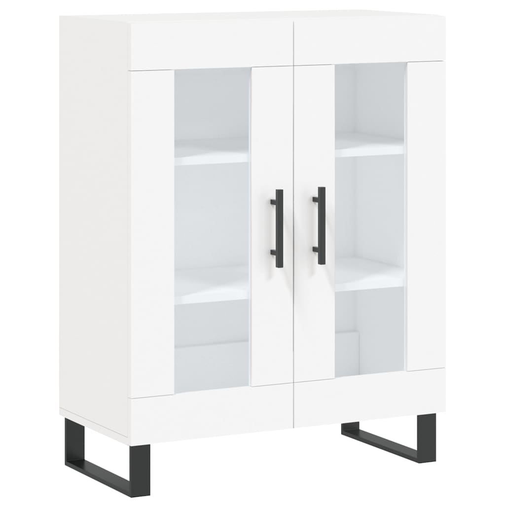 Sideboard White 69.5x34x90 cm Engineered Wood