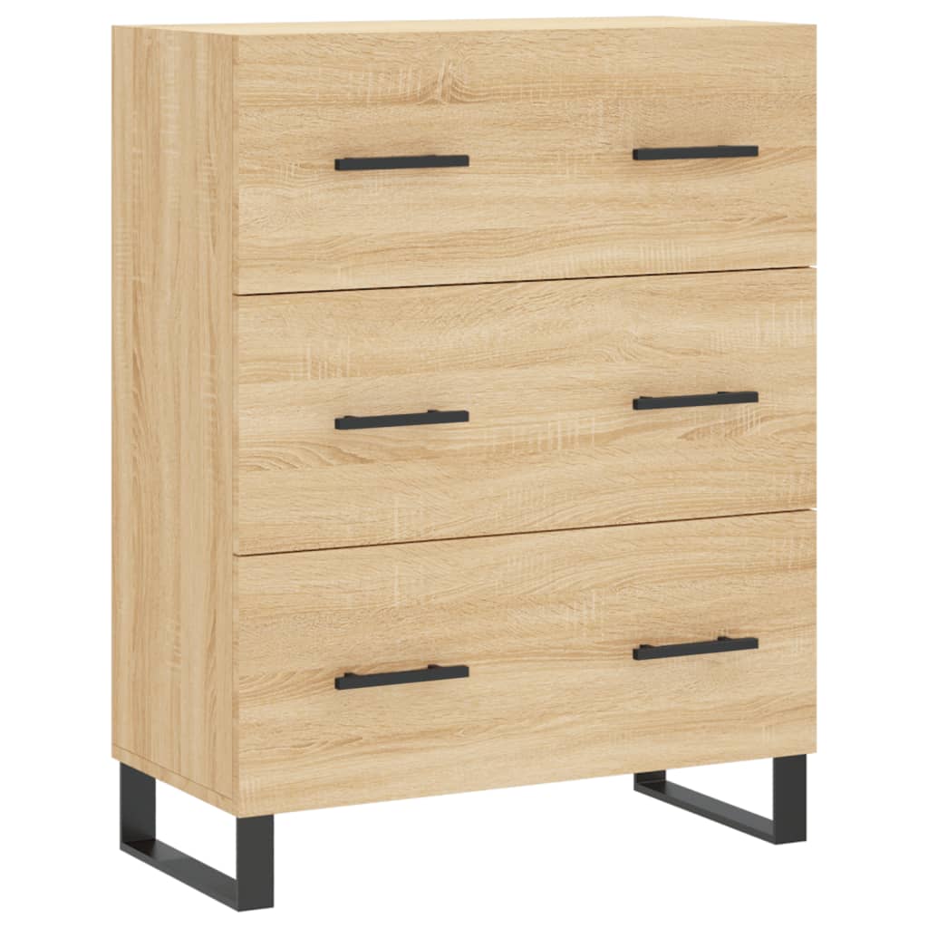 Sideboard Sonoma Oak 69.5x34x90 cm Engineered Wood