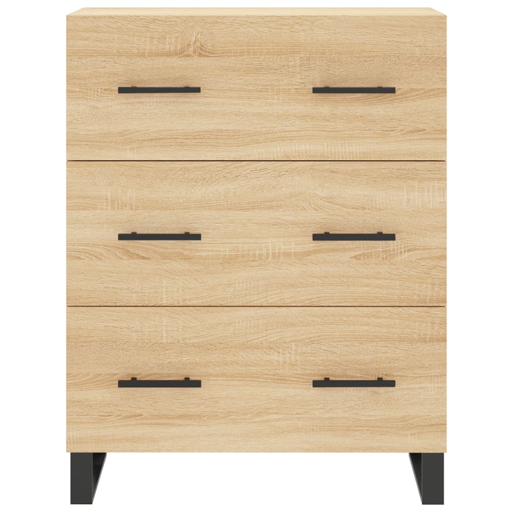 Sideboard Sonoma Oak 69.5x34x90 cm Engineered Wood
