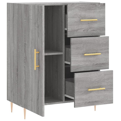 Sideboard Grey Sonoma 69.5x34x90 cm Engineered Wood