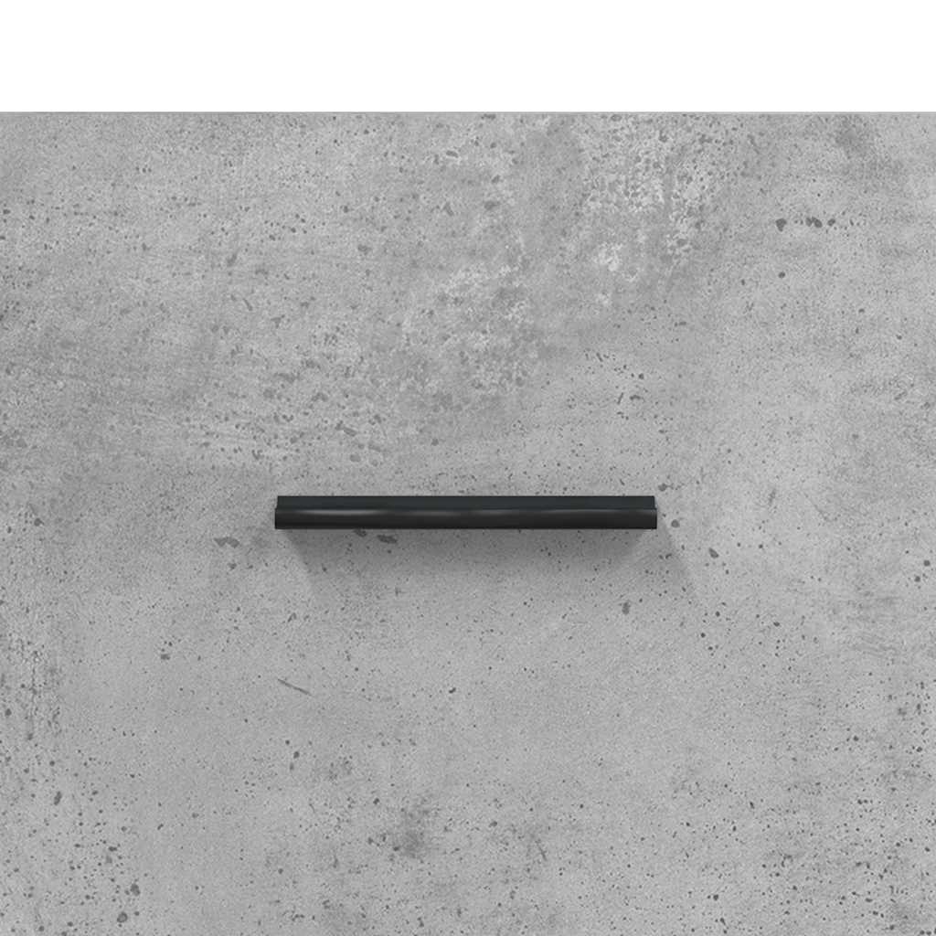 Sideboard Concrete Grey 69.5x34x90 cm Engineered Wood