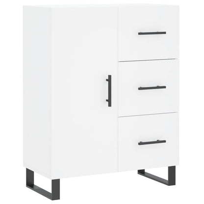 Sideboard White 69.5x34x90 cm Engineered Wood