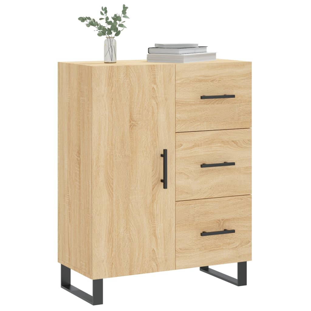 Sideboard Sonoma Oak 69.5x34x90 cm Engineered Wood