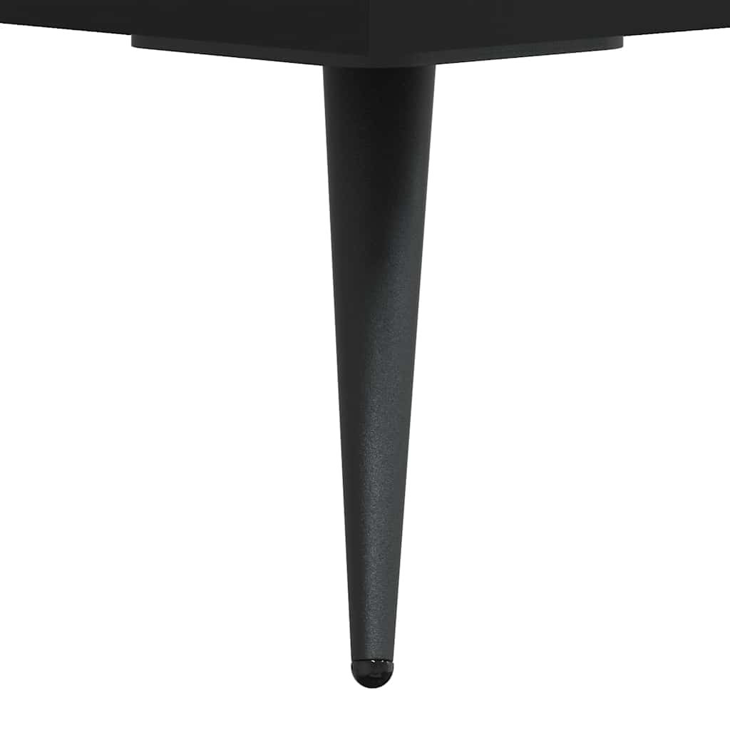 Sideboard Black 69.5x34x90 cm Engineered Wood