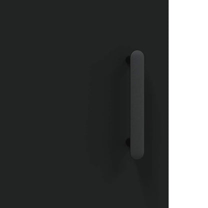 Sideboard Black 69.5x34x90 cm Engineered Wood