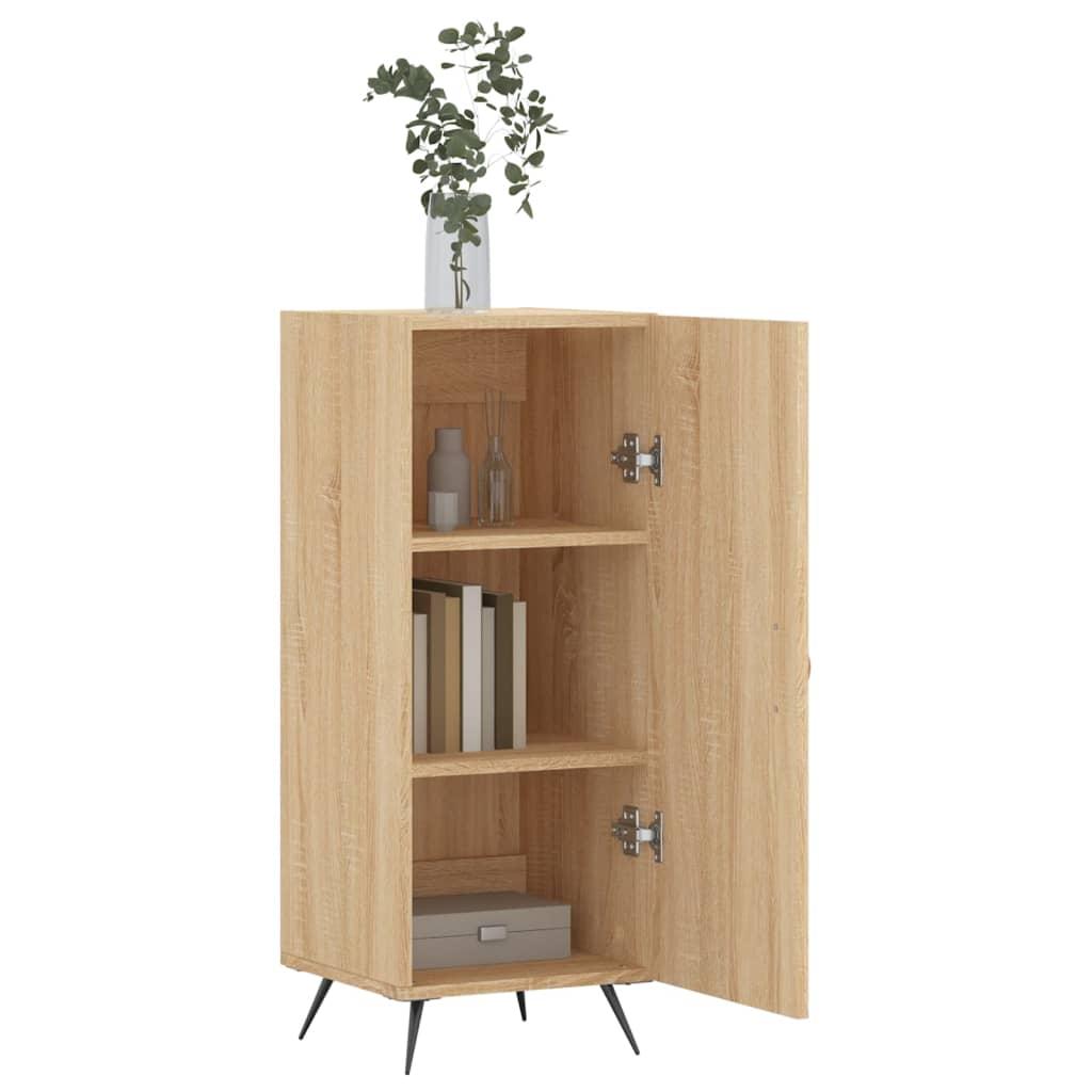 Sideboard Sonoma Oak 34.5x34x90 cm Engineered Wood