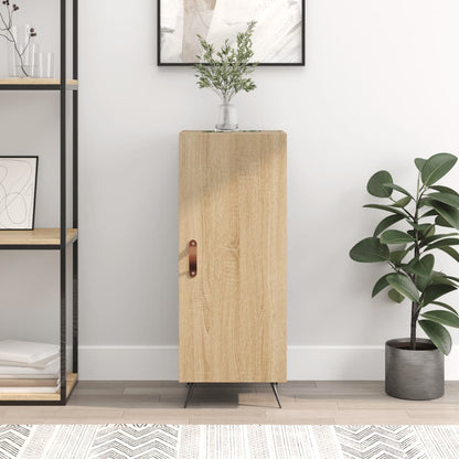 Sideboard Sonoma Oak 34.5x34x90 cm Engineered Wood