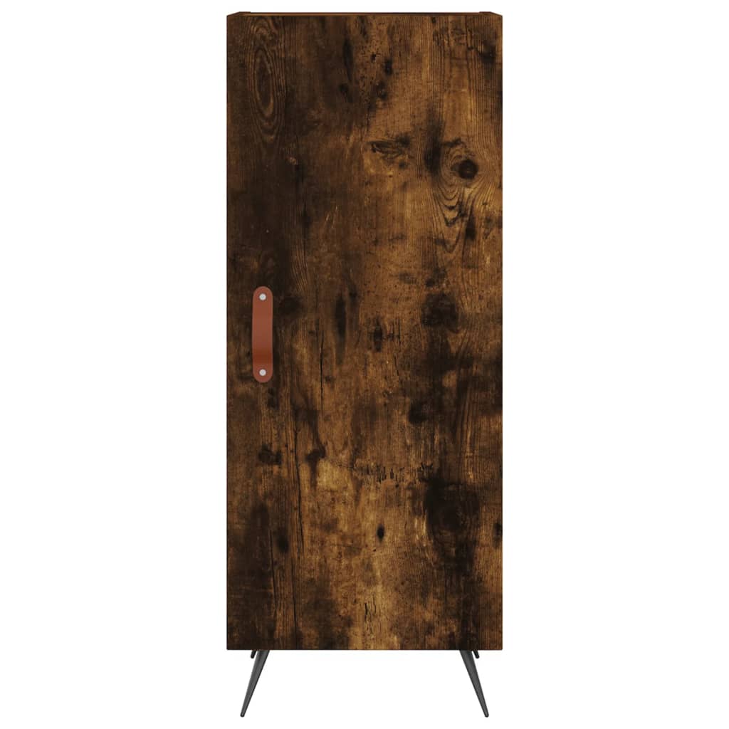 Sideboard Smoked Oak 34.5x34x90 cm Engineered Wood
