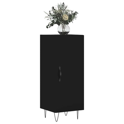 Sideboard Black 34.5x34x90 cm Engineered Wood