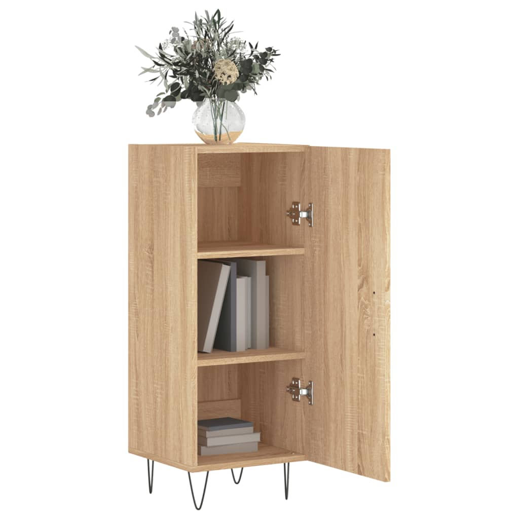 Sideboard Sonoma Oak 34.5x34x90 cm Engineered Wood