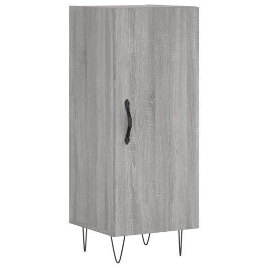 Sideboard Grey Sonoma 34.5x34x90 cm Engineered Wood