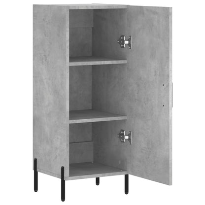 Sideboard Concrete Grey 34.5x34x90 cm Engineered Wood
