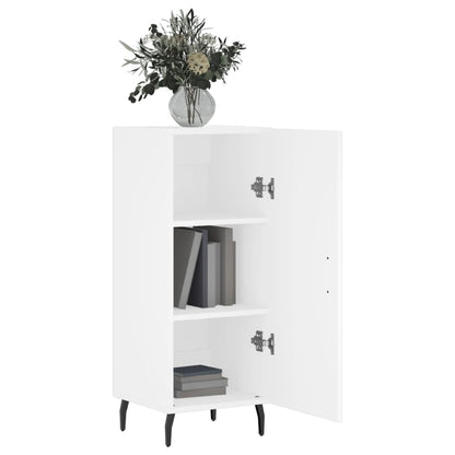 Sideboard White 34.5x34x90 cm Engineered Wood