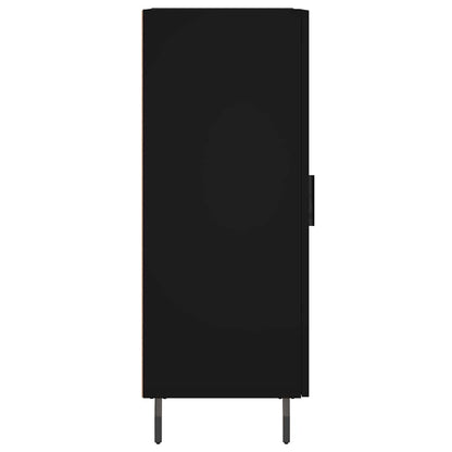 Sideboard Black 34.5x34x90 cm Engineered Wood
