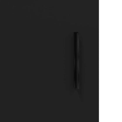 Sideboard Black 34.5x34x90 cm Engineered Wood