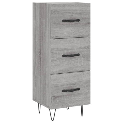 Sideboard Grey Sonoma 34.5x34x90 cm Engineered Wood