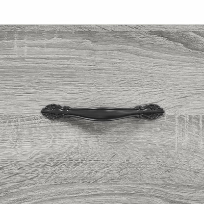 Sideboard Grey Sonoma 34.5x34x90 cm Engineered Wood