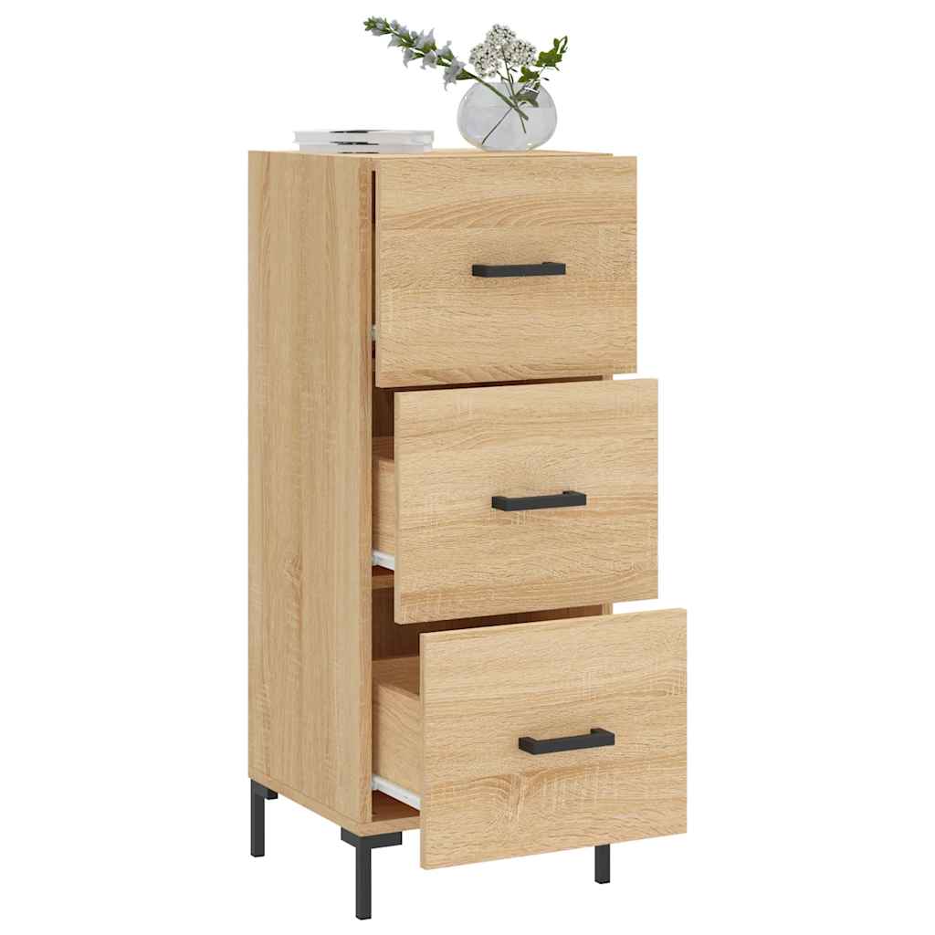 Sideboard Sonoma Oak 34.5x34x90 cm Engineered Wood