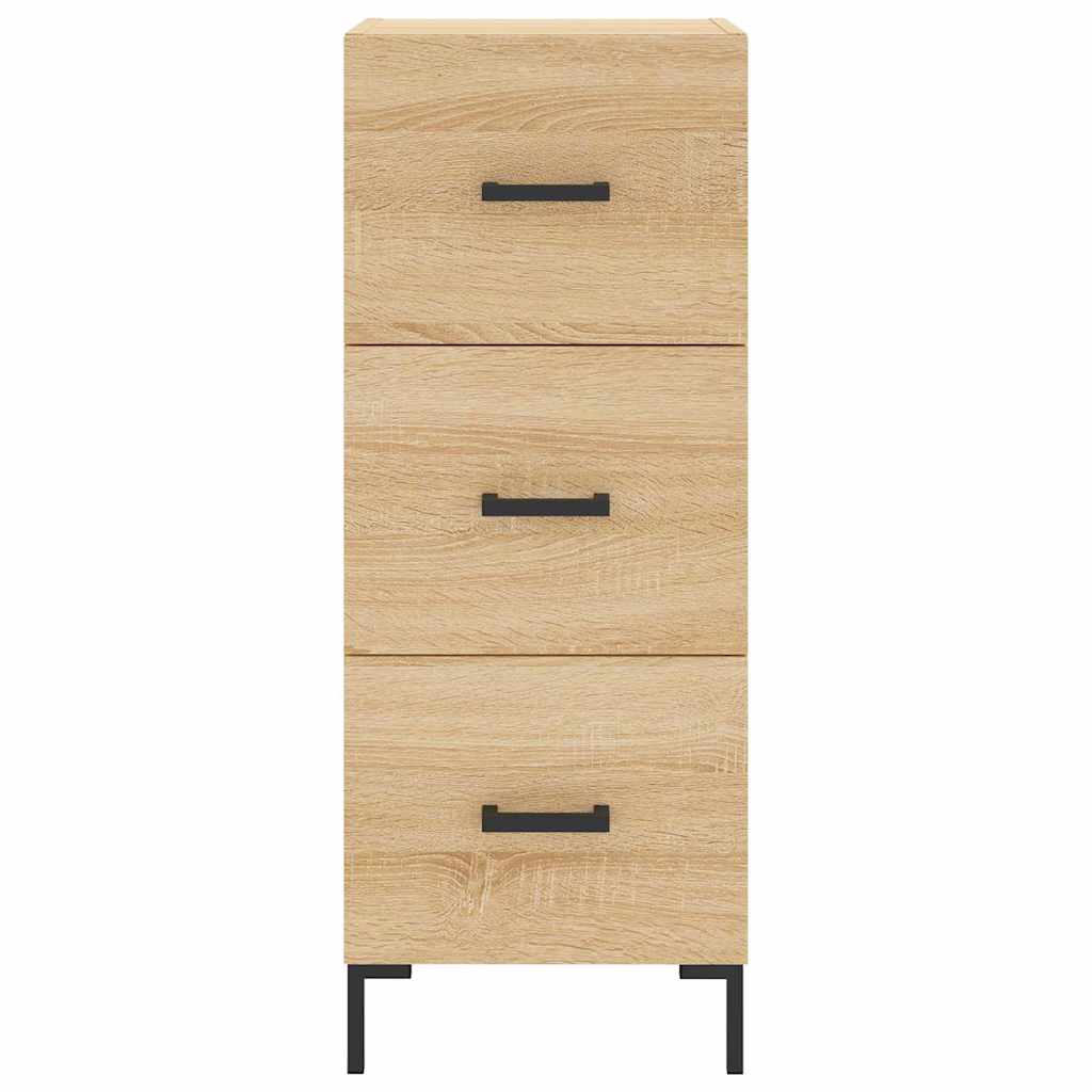 Sideboard Sonoma Oak 34.5x34x90 cm Engineered Wood