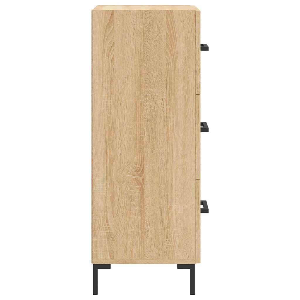 Sideboard Sonoma Oak 34.5x34x90 cm Engineered Wood