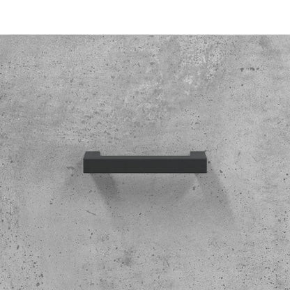 Sideboard Concrete Grey 34.5x34x90 cm Engineered Wood