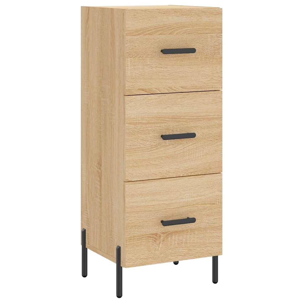 Sideboard Sonoma Oak 34.5x34x90 cm Engineered Wood