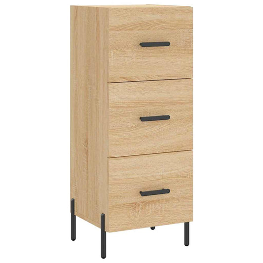 Sideboard Sonoma Oak 34.5x34x90 cm Engineered Wood