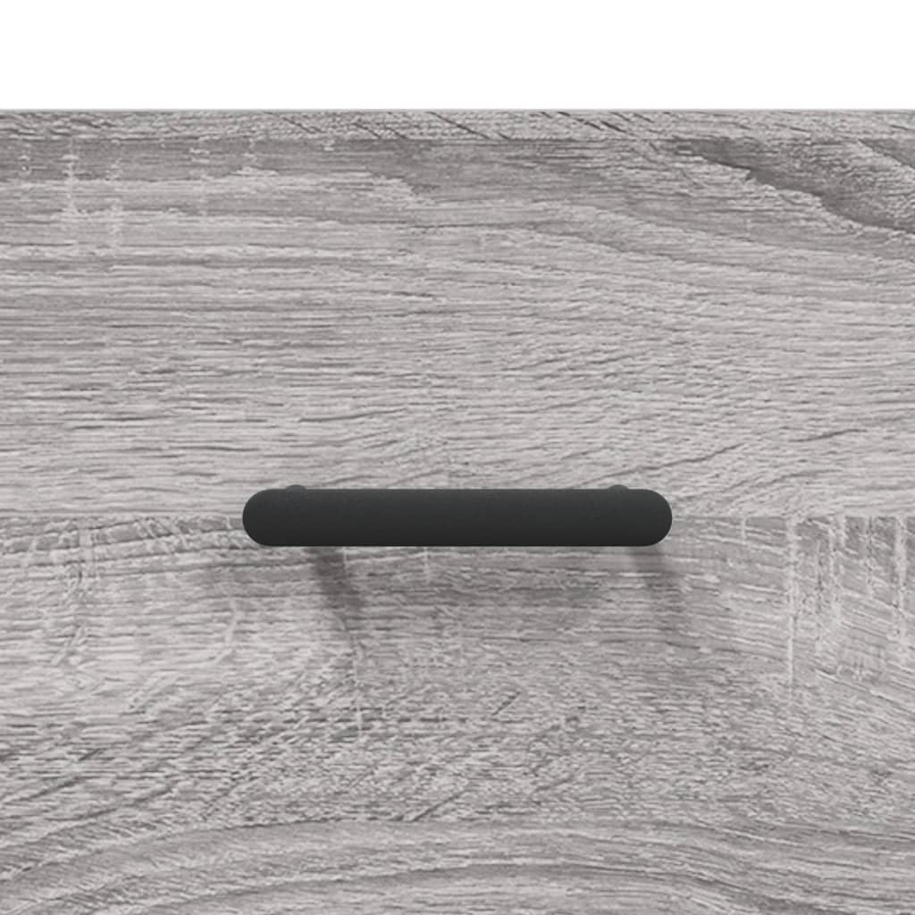 Sideboard Grey Sonoma 34.5x34x90 cm Engineered Wood