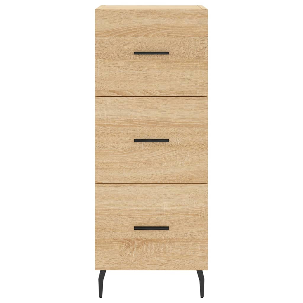 Sideboard Sonoma Oak 34.5x34x90 cm Engineered Wood