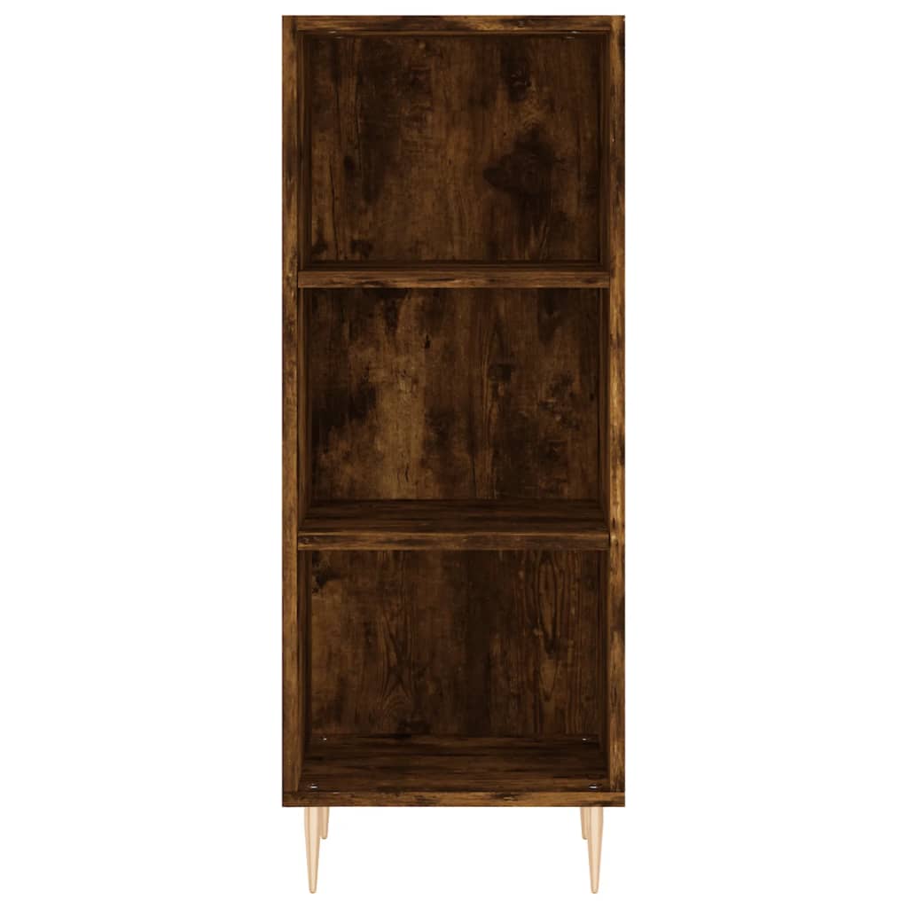 Sideboard Smoked Oak 34.5x32.5x90 cm Engineered Wood
