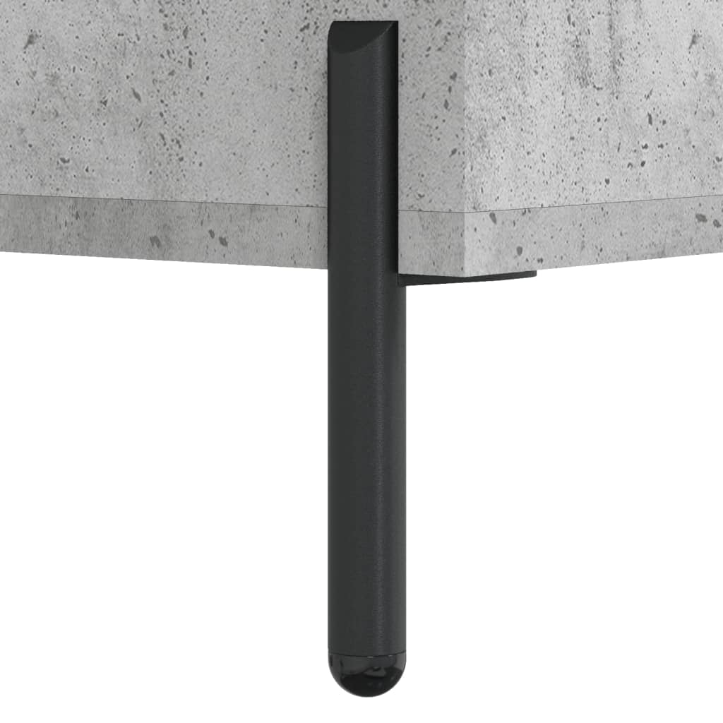Sideboard Concrete Grey 34.5x32.5x90 cm Engineered Wood