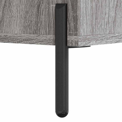 Sideboard Grey Sonoma 34.5x32.5x90 cm Engineered Wood