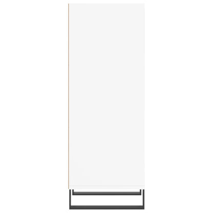 Sideboard White 34.5x32.5x90 cm Engineered Wood