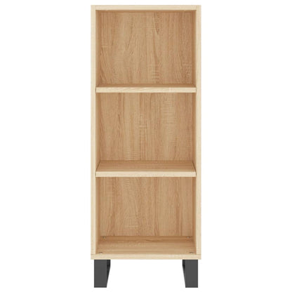 Sideboard Sonoma Oak 34.5x32.5x90 cm Engineered Wood