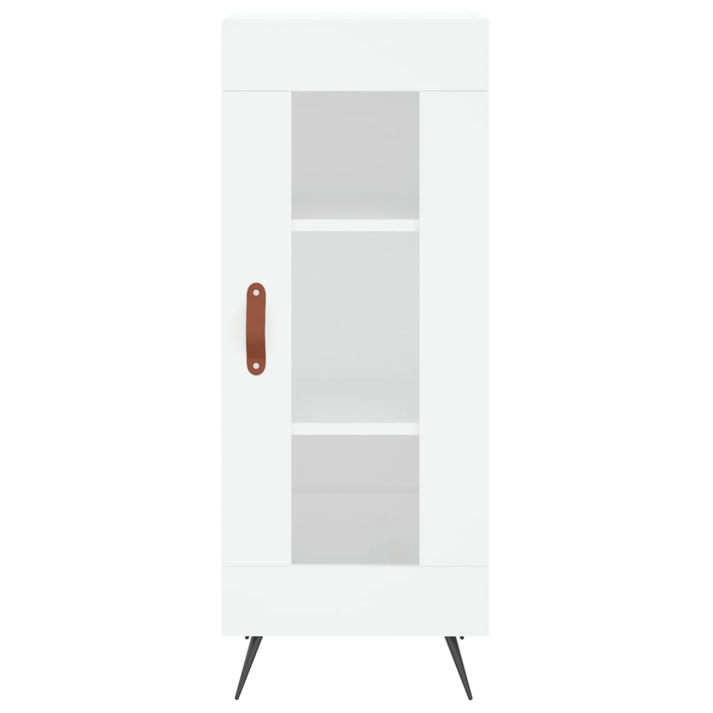 Sideboard White 34.5x34x90 cm Engineered Wood