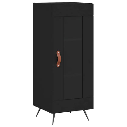 Sideboard Black 34.5x34x90 cm Engineered Wood