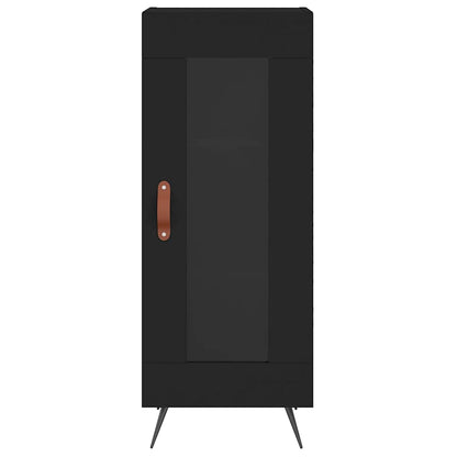 Sideboard Black 34.5x34x90 cm Engineered Wood
