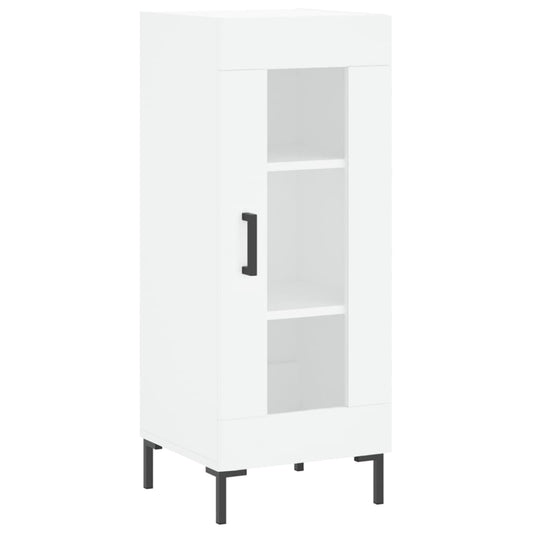 Sideboard White 34.5x34x90 cm Engineered Wood