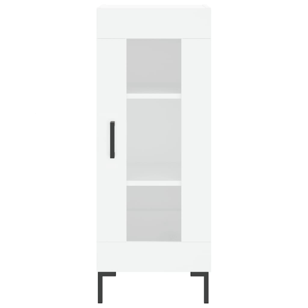 Sideboard White 34.5x34x90 cm Engineered Wood