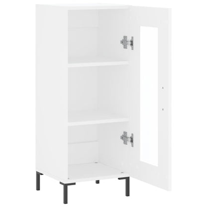 Sideboard White 34.5x34x90 cm Engineered Wood