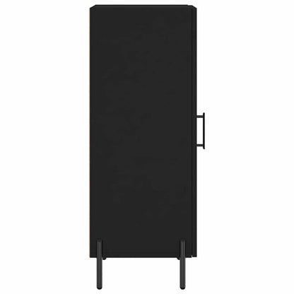 Sideboard Black 34.5x34x90 cm Engineered Wood