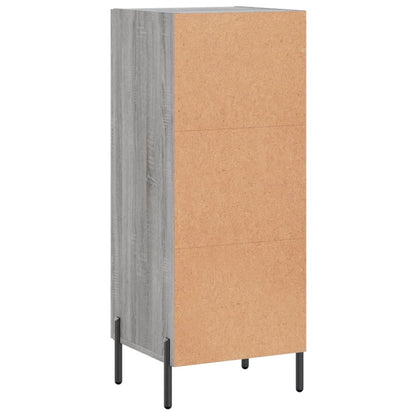 Sideboard Grey Sonoma 34.5x34x90 cm Engineered Wood
