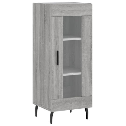 Sideboard Grey Sonoma 34.5x34x90 cm Engineered Wood
