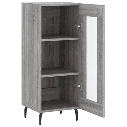 Sideboard Grey Sonoma 34.5x34x90 cm Engineered Wood