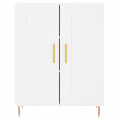 Sideboard White 69.5x34x90 cm Engineered Wood