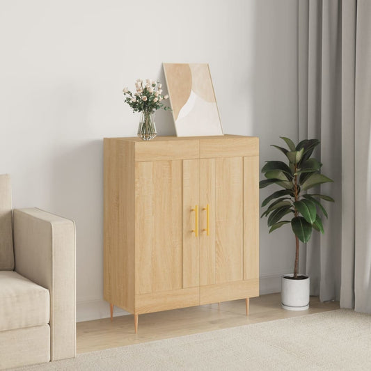 Sideboard Sonoma Oak 69.5x34x90 cm Engineered Wood