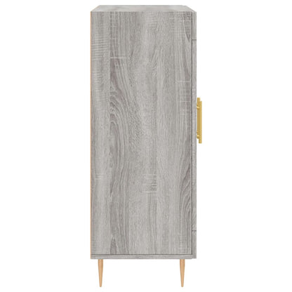 Sideboard Grey Sonoma 69.5x34x90 cm Engineered Wood