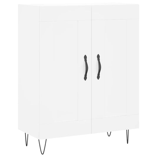Sideboard White 69.5x34x90 cm Engineered Wood