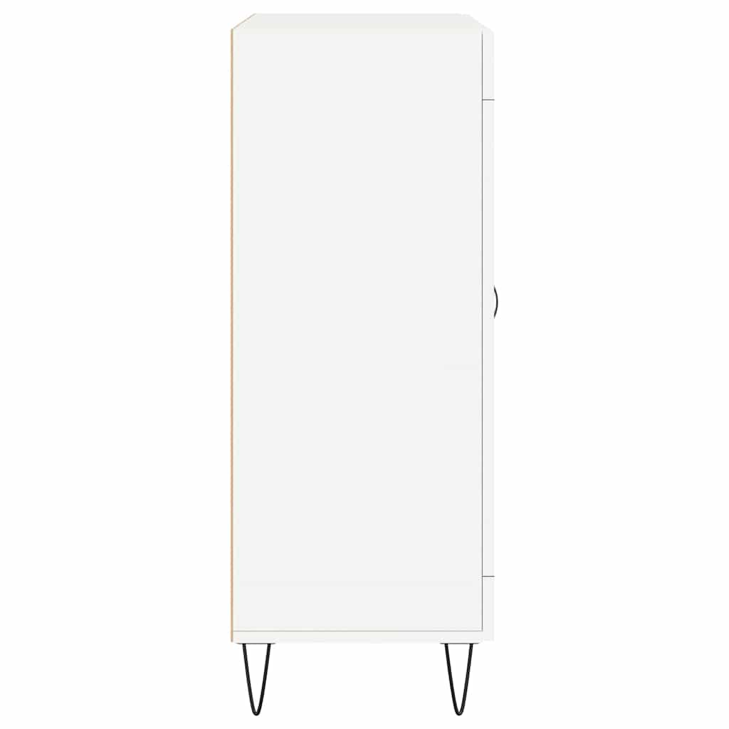 Sideboard White 69.5x34x90 cm Engineered Wood